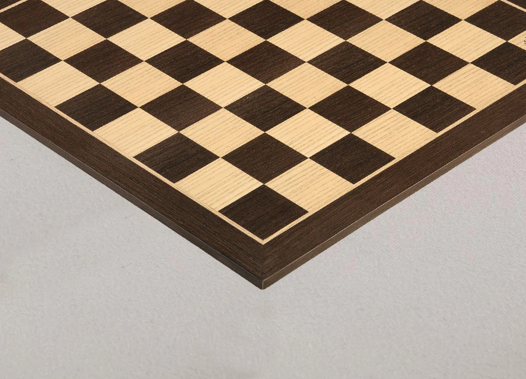 African Palisander and Ash Wooden Tournament Chess Board - Image 2