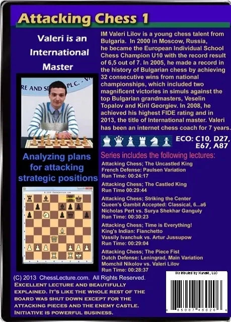 E-DVD Attacking Chess 1 - Chess Lecture - Volume 69 - Image 2