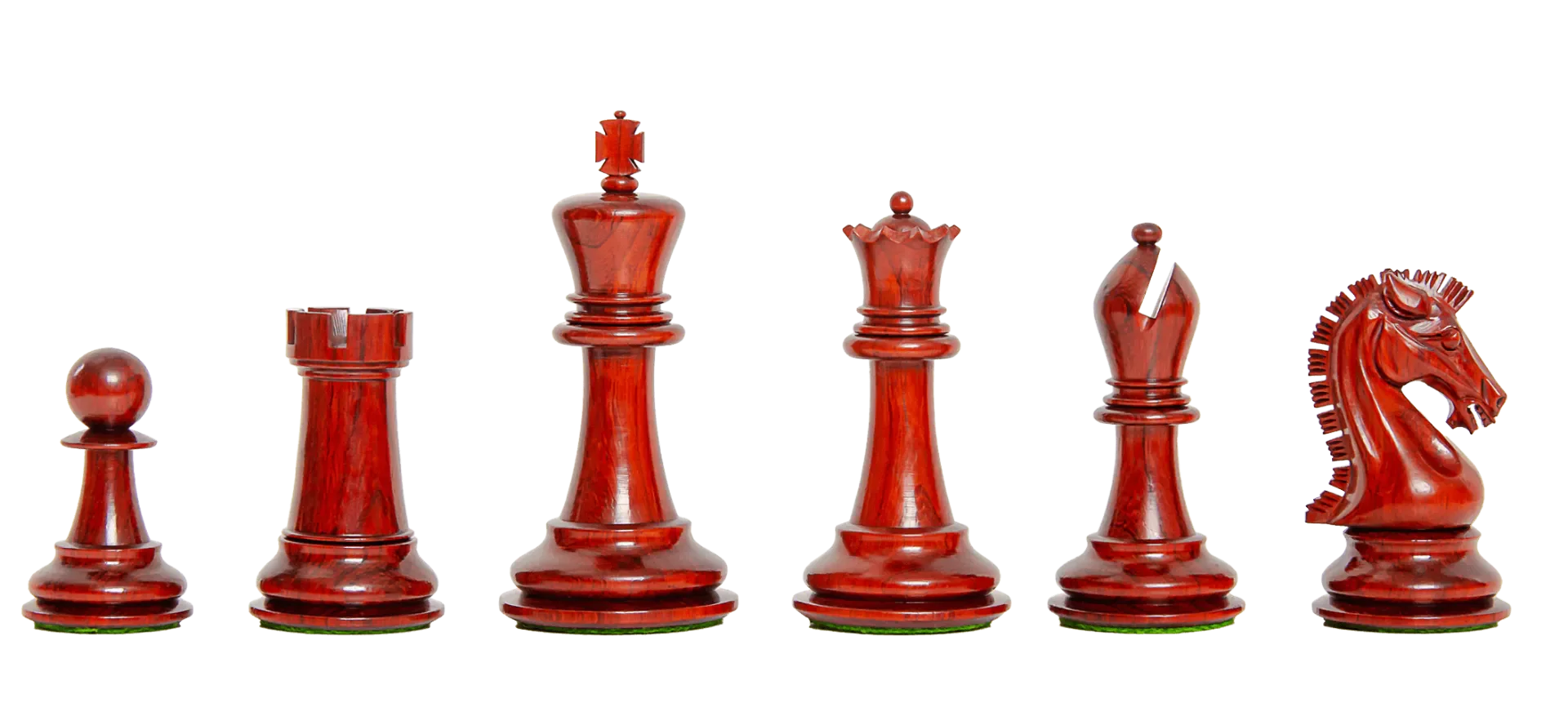 Blood Rosewood and Natural Boxwood