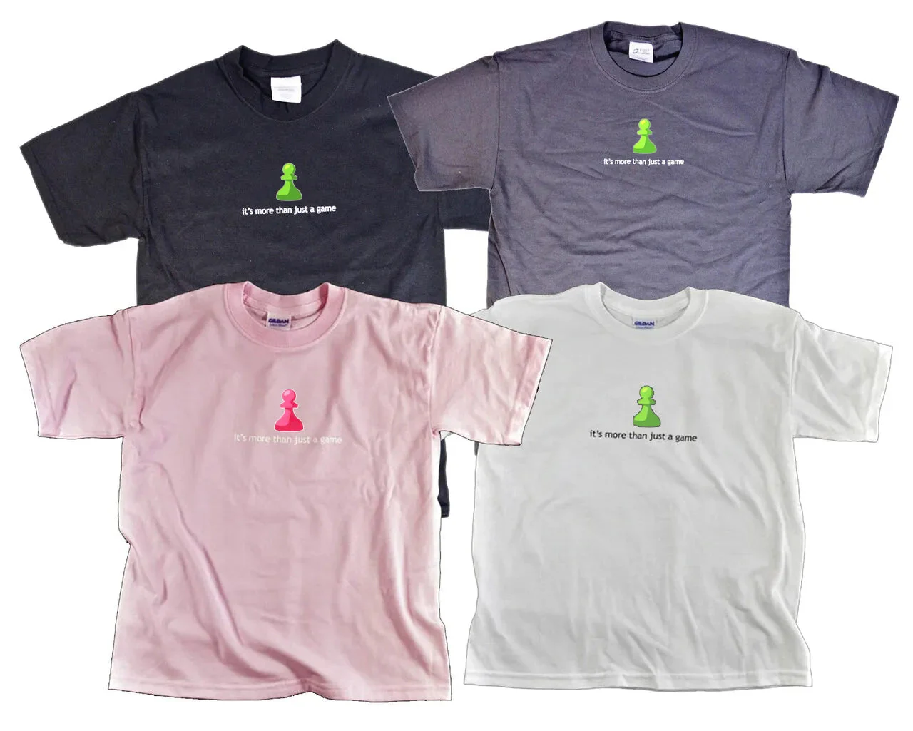 Chess.com Grey T-Shirt Medium