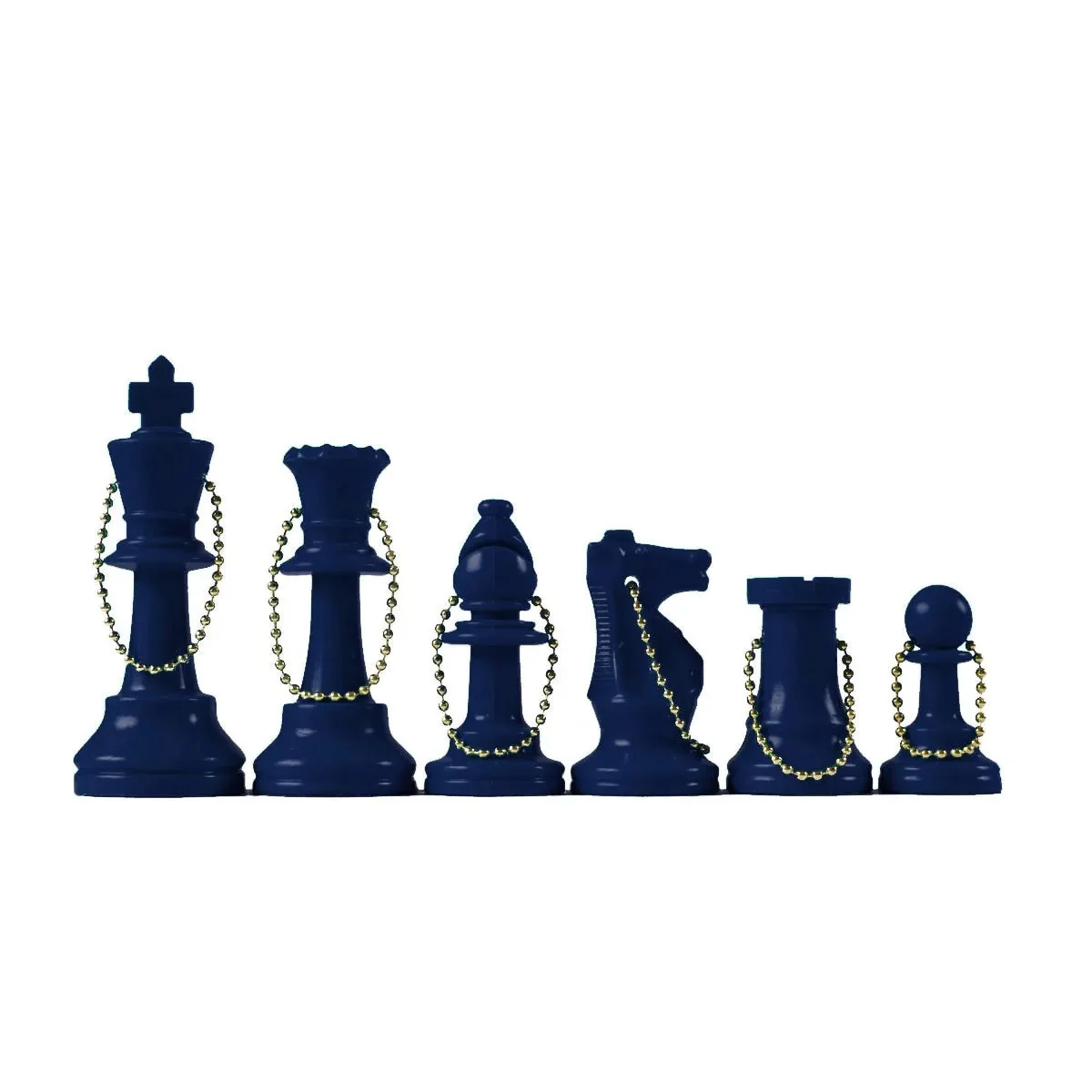 Chess Pieces Keychain Set (17 Pieces) - Image 19