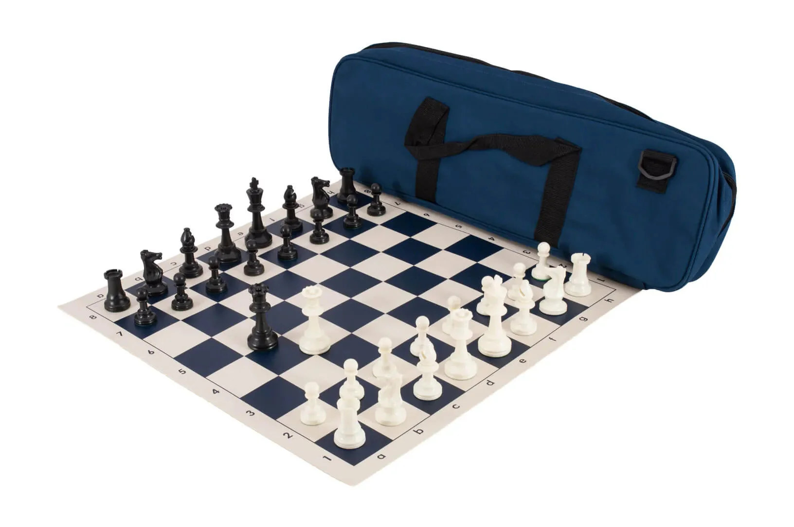 Deluxe Chess Set Combination and Triple Weighted Regulation Pieces | Vinyl Chess Board | Deluxe Bag - Image 15
