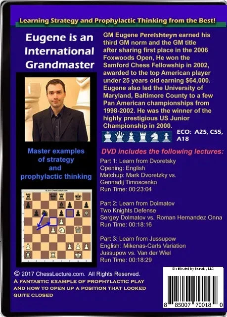 E-DVD Learning Strategy and Prophylactic Thinking from the Best! - Chess Lecture - Volume 174 - Image 2