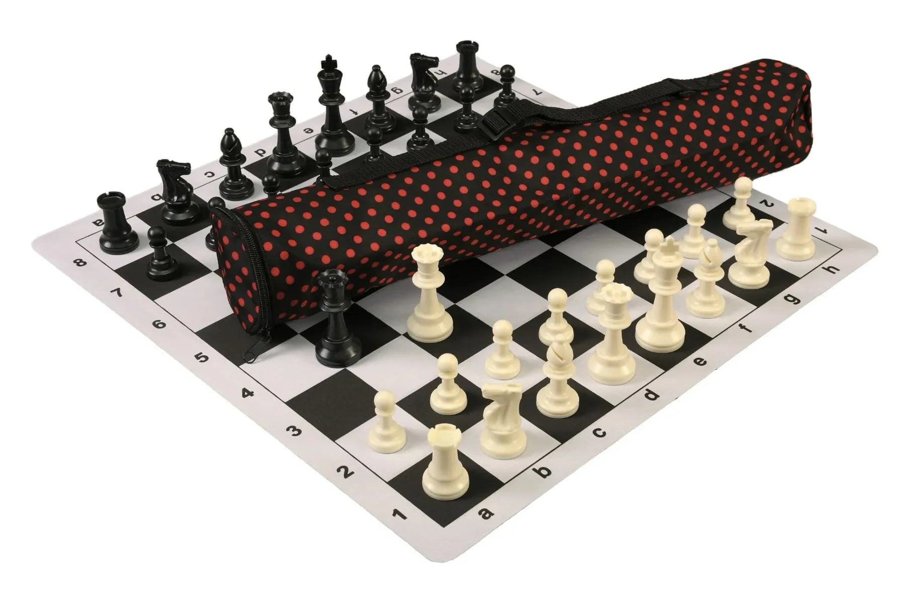 Quiver Chess Set Combination and Triple Weighted Regulation Pieces | Thin Mousepad Chess Board | Quiver Bag - Image 20