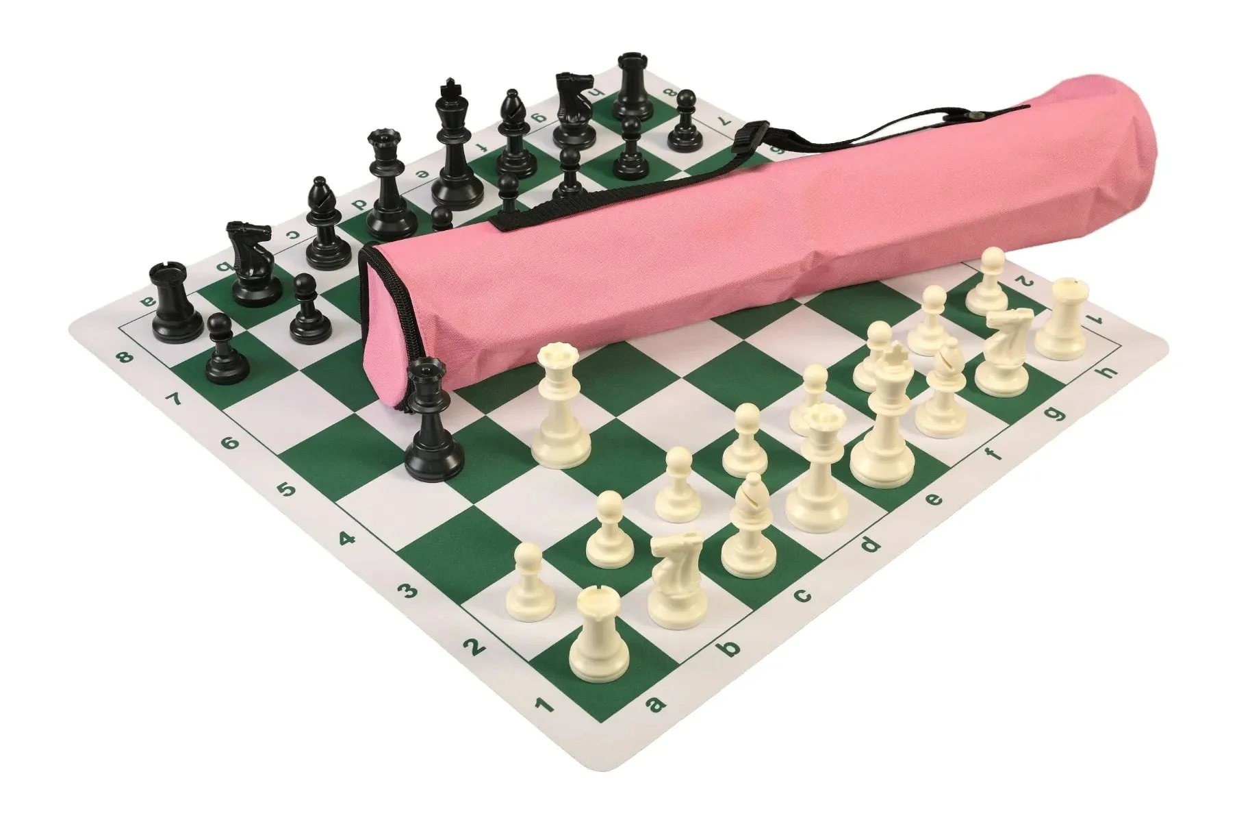 Quiver Chess Set Combination and Triple Weighted Regulation Pieces | Thin Mousepad Chess Board | Quiver Bag - Image 4