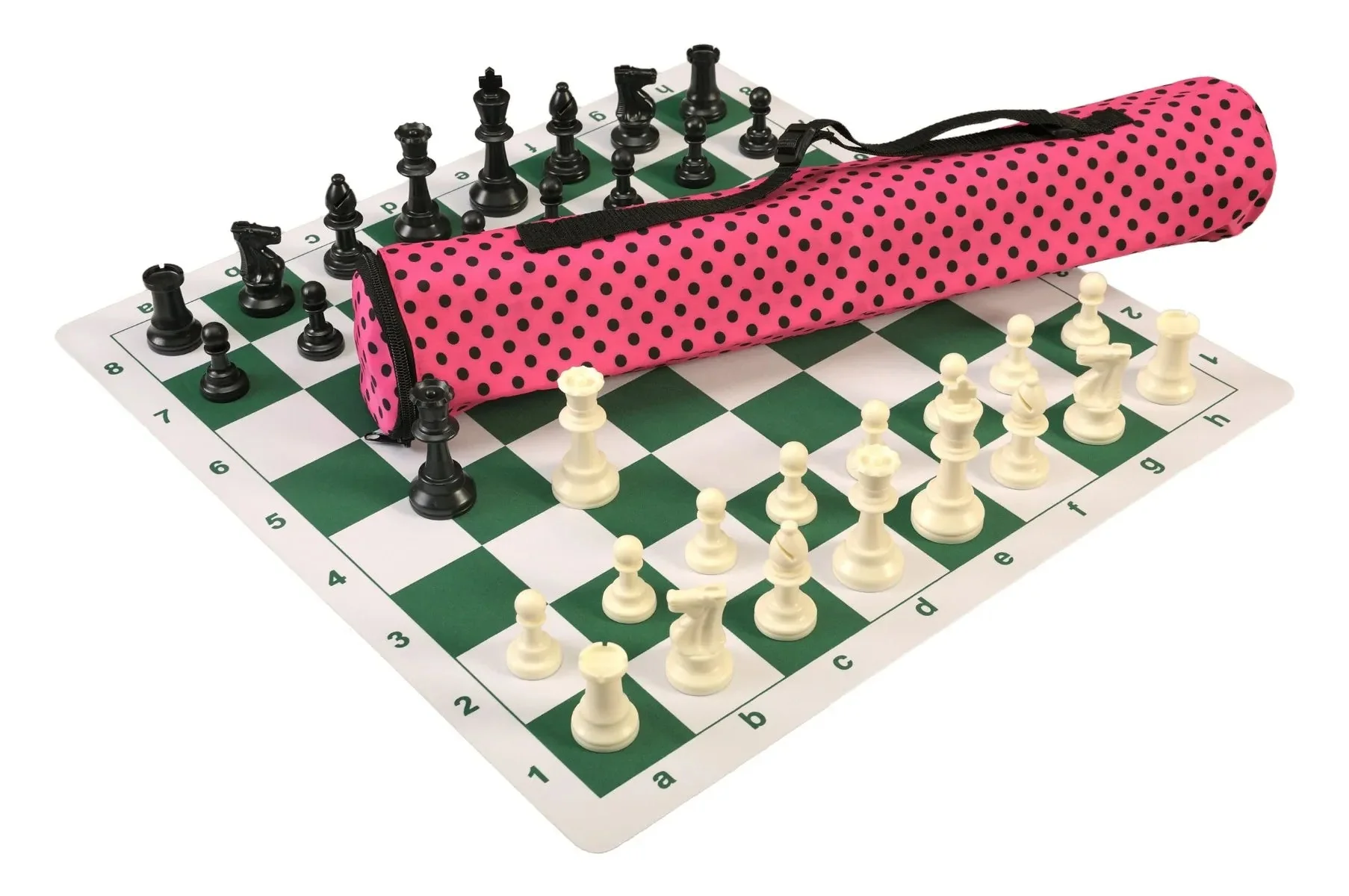 Quiver Chess Set Combination and Triple Weighted Regulation Pieces | Thin Mousepad Chess Board | Quiver Bag - Image 6