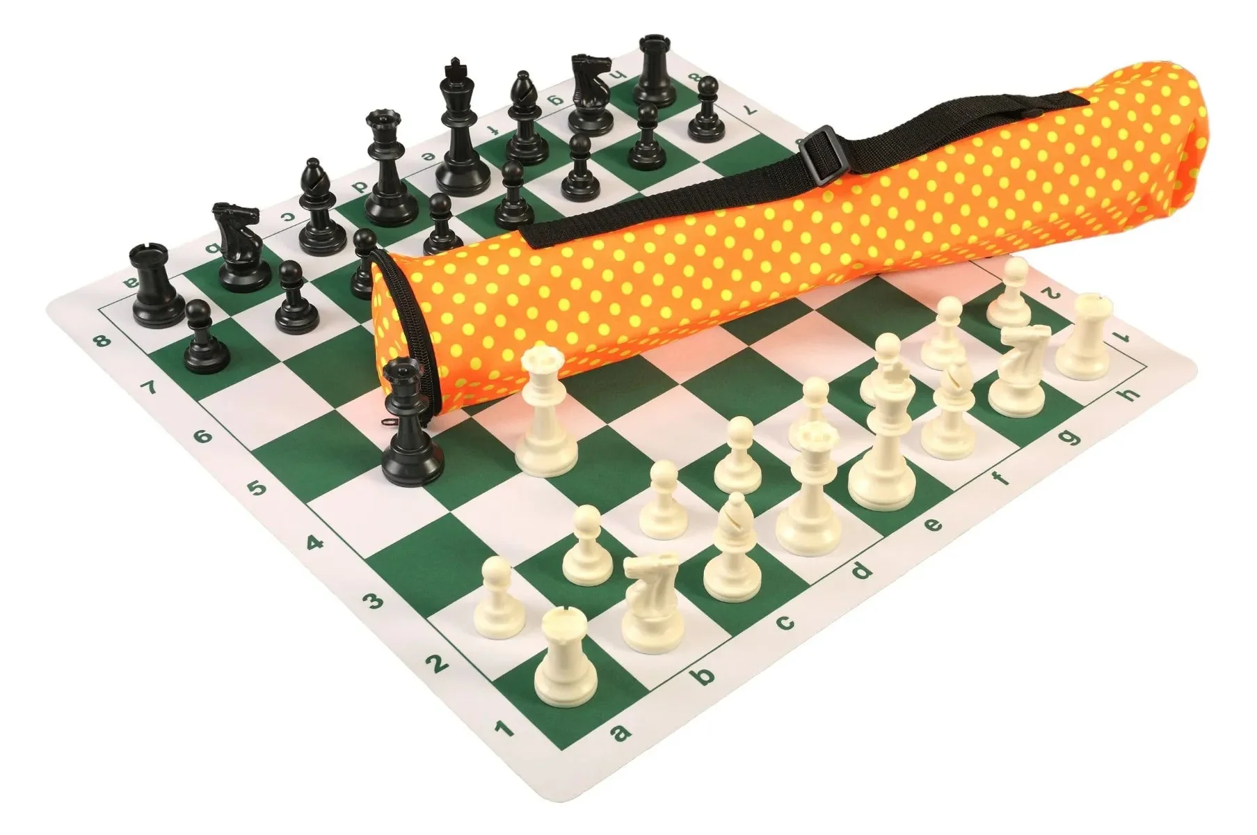 Quiver Chess Set Combination and Triple Weighted Regulation Pieces | Thin Mousepad Chess Board | Quiver Bag - Image 8