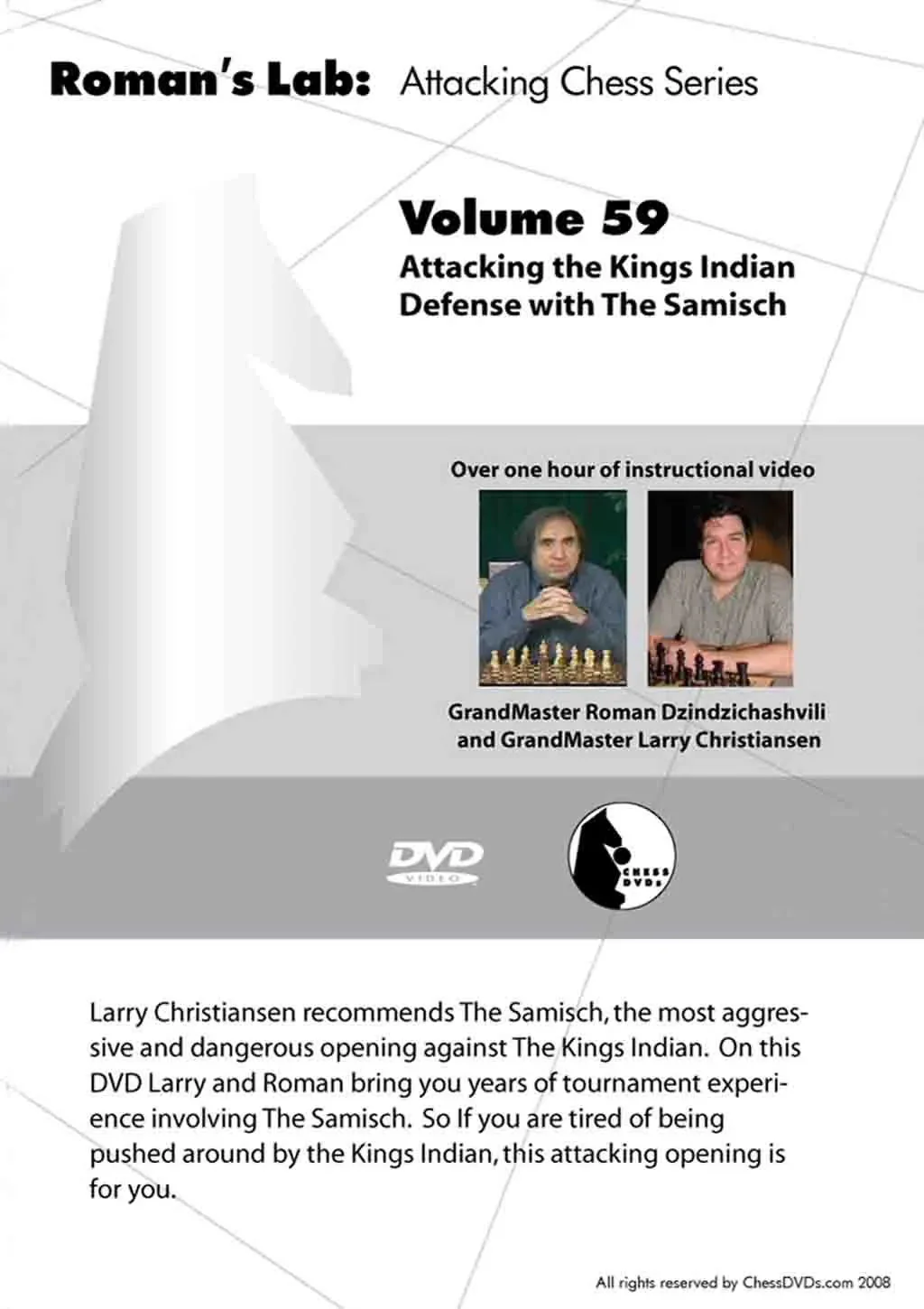 ROMAN'S LAB - VOLUME 59 - Attacking the King's Indian Defense with the Samisch