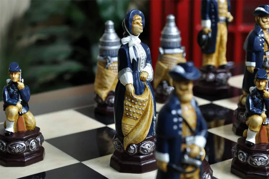 Hand Painted Chess Pieces - Image 10