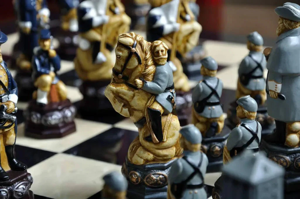 Hand Painted Chess Pieces - Image 11