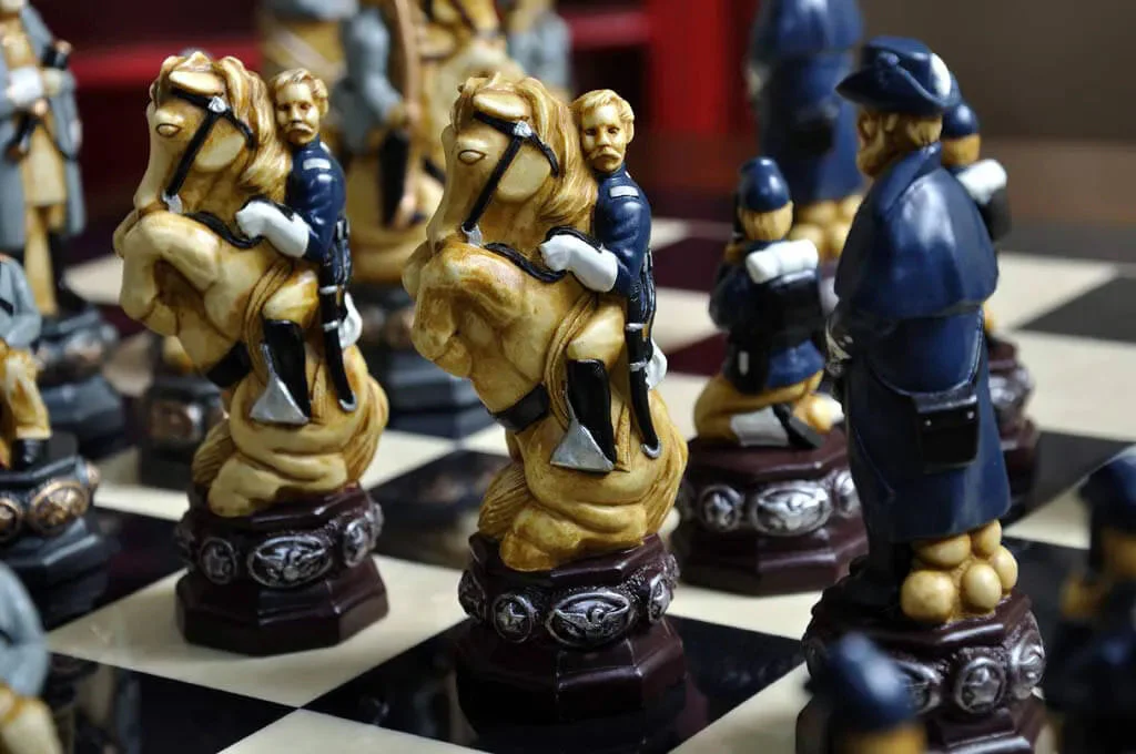 Hand Painted Chess Pieces - Image 15