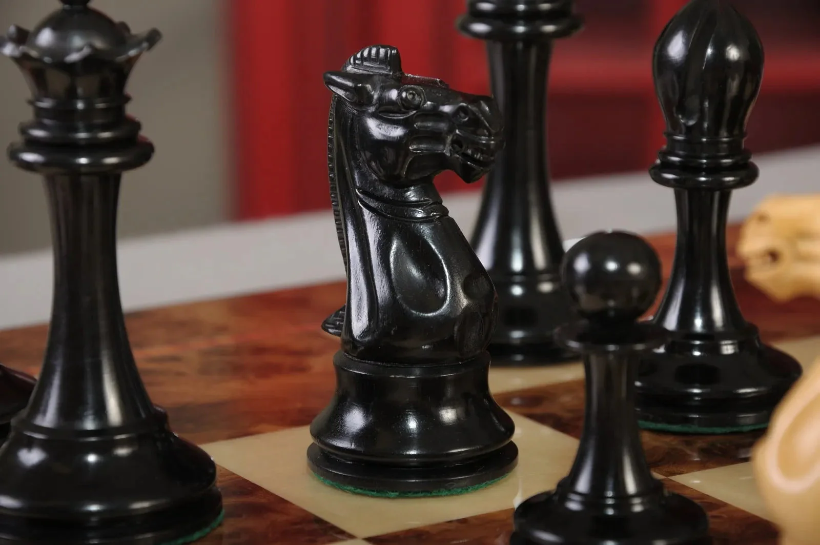 The B & Co. Series Chess Set, Board & Box Combination - 4.4" King - Image 7