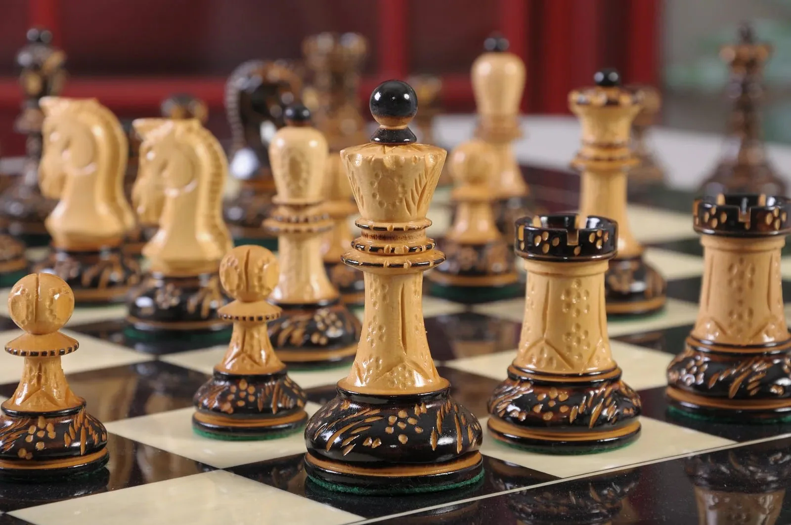 The Burnt Dubrovnik Series Chess Pieces - 3.75" King - Image 12