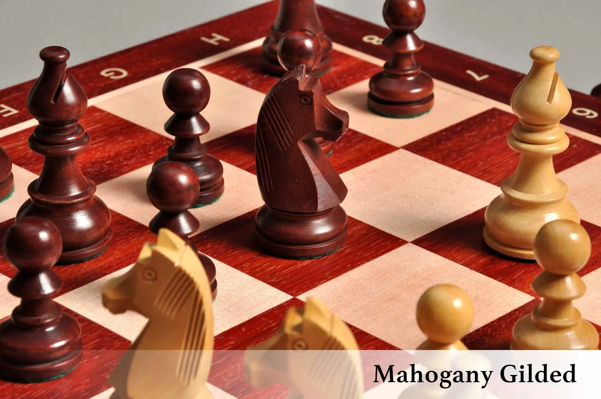 The Championship Series Gilded Chess Pieces - 3.75" King - Image 13