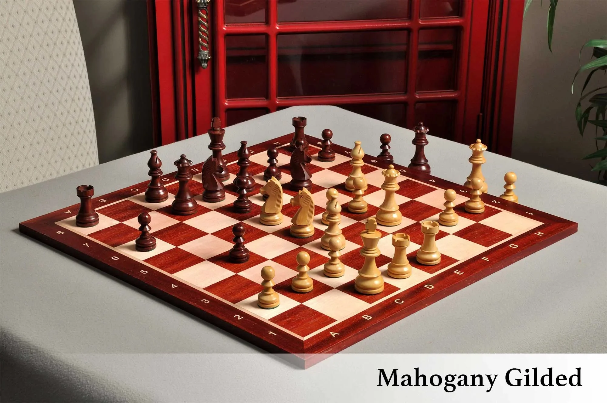 The Championship Series Gilded Chess Pieces - 3.75" King - Image 16