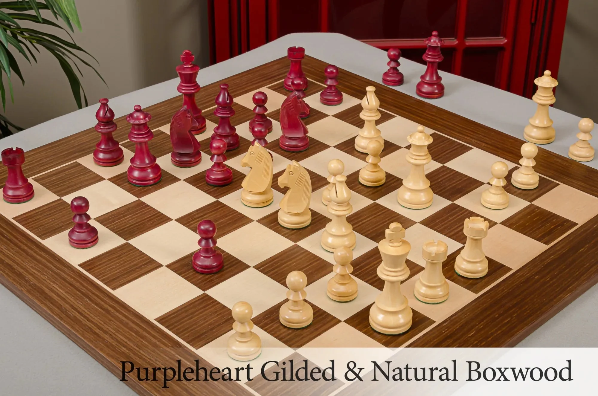 The Championship Series Gilded Chess Pieces - 3.75" King - Image 18