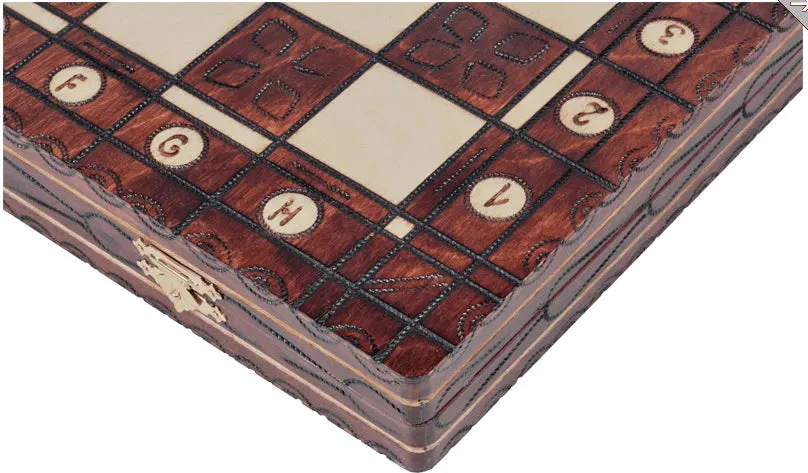 The Brown Junior Chess Set - Image 8