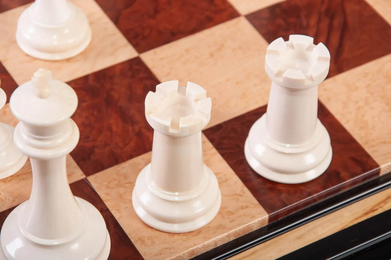 The Mammoth Ivory Collector Series Luxury Chess Pieces - 4.4" King - Image 3