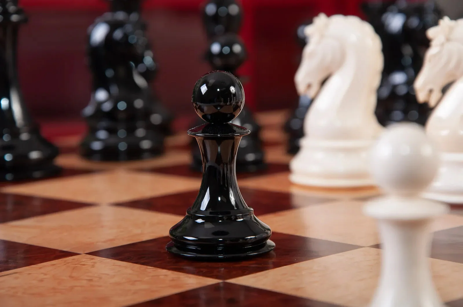 The Mammoth Ivory Collector Series Luxury Chess Pieces - 4.4" King - Image 6