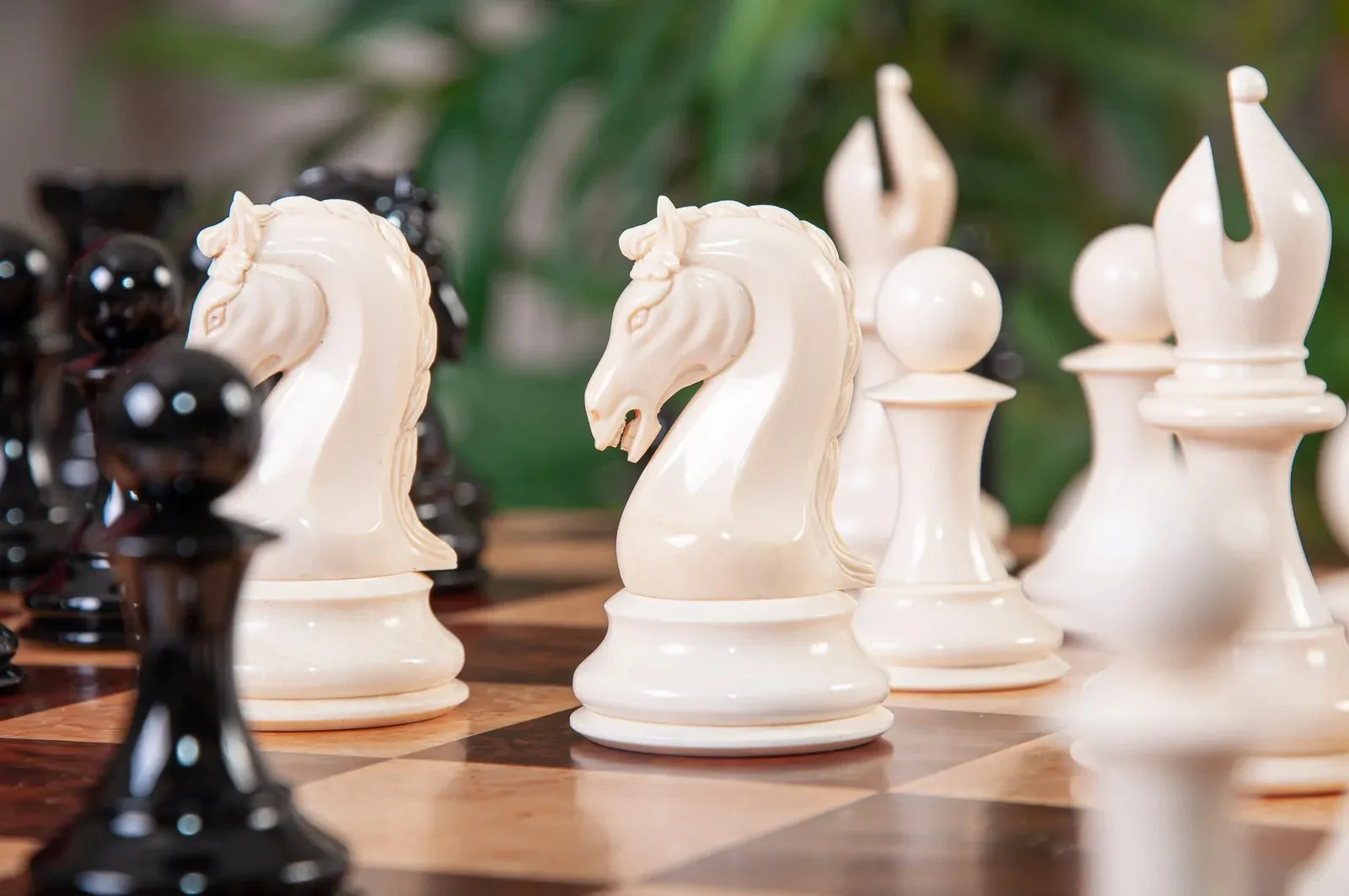 The Mammoth Ivory Collector Series Luxury Chess Pieces - 4.4" King - Image 8