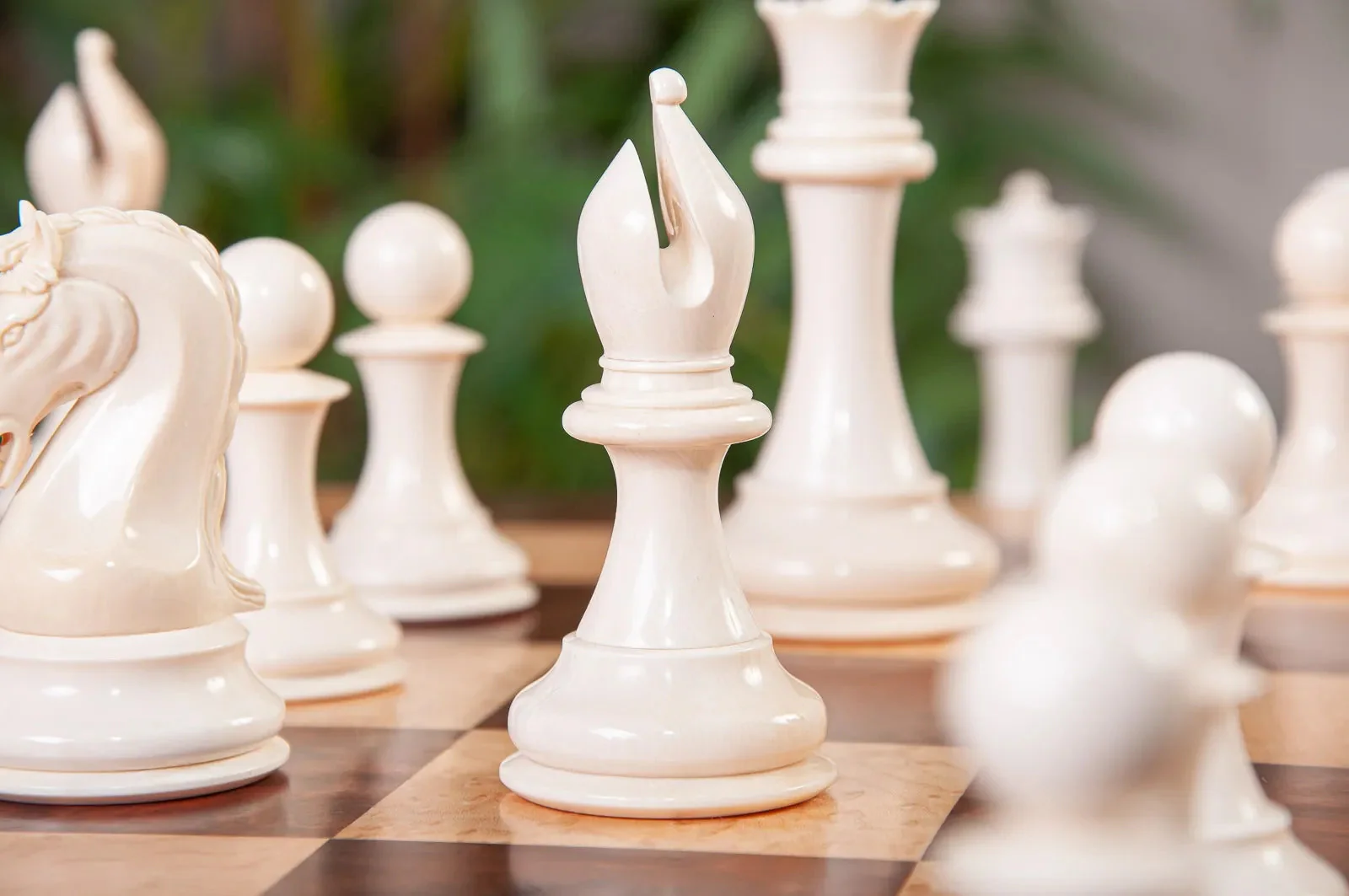 The Mammoth Ivory Collector Series Luxury Chess Pieces - 4.4" King - Image 9