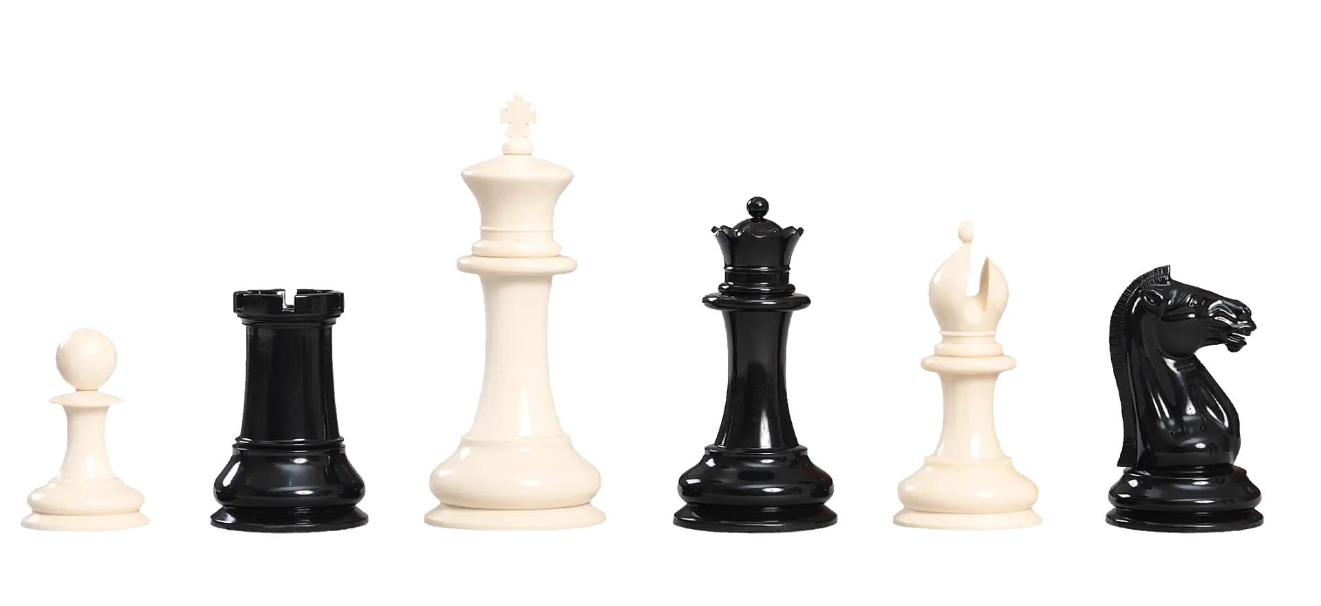 PRE-ORDER - The Mammoth Ivory Selene Collector Series Luxury Chess Pieces - 4.4" King