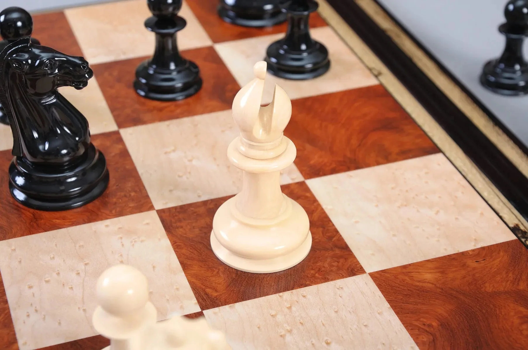 PRE-ORDER - The Mammoth Ivory Selene Collector Series Luxury Chess Pieces - 4.4" King - Image 5
