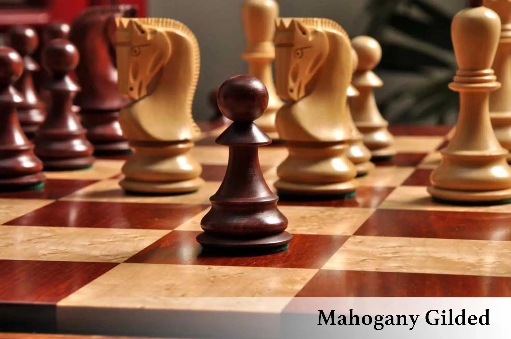The Zagreb '59 Series Gilded Chess Pieces - 3.875" King - Image 26