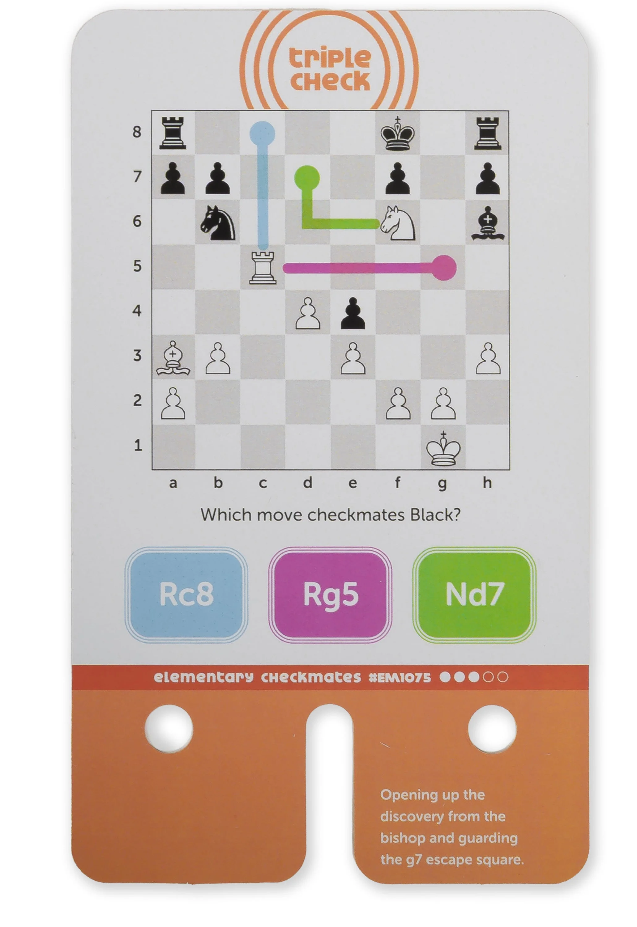 Triple Check Elementary Checkmates Deck (Cards Only) - Image 10