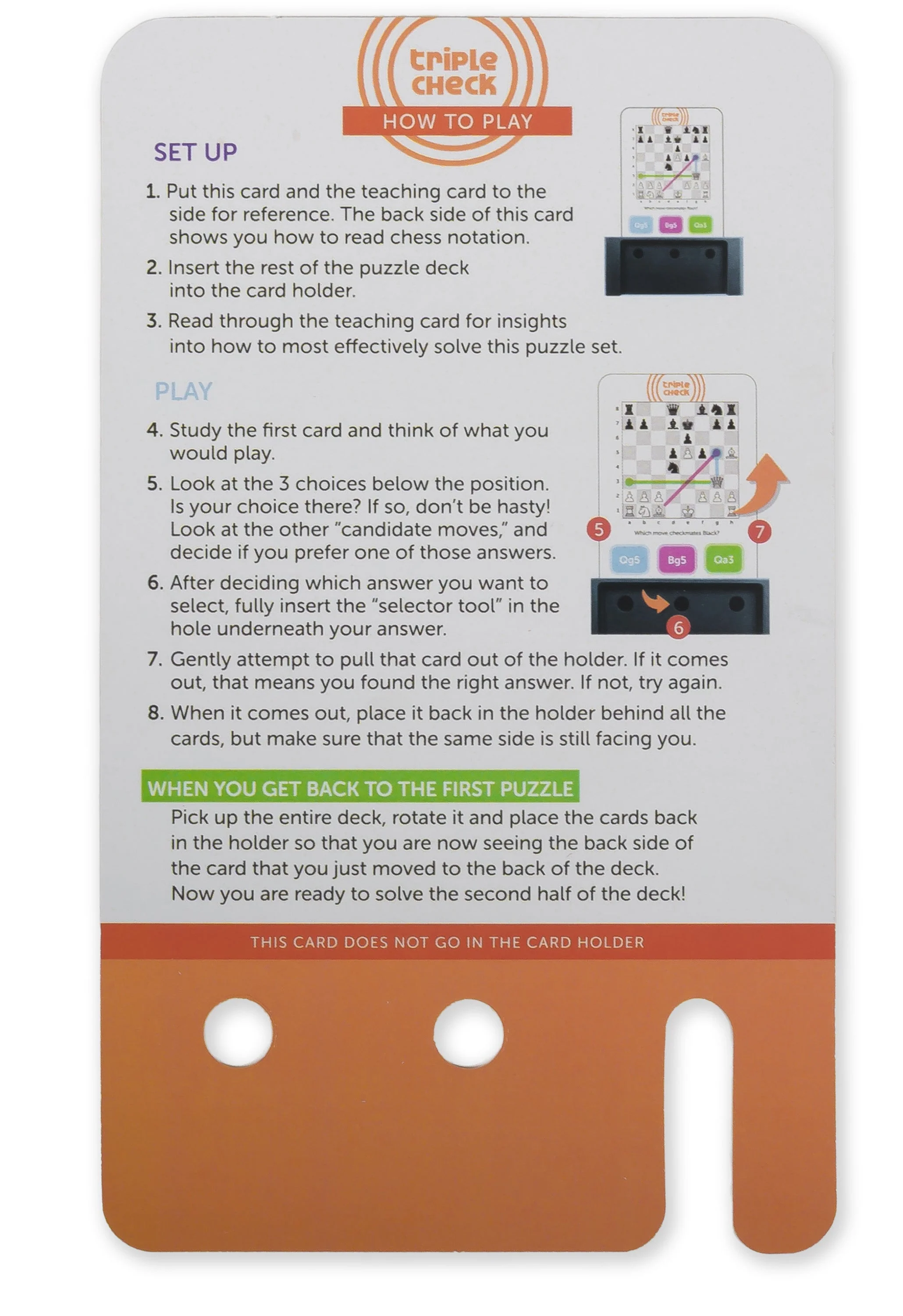 Triple Check Elementary Checkmates Deck (Cards Only) - Image 6